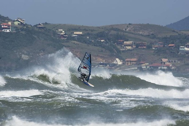 Boujmaa Guilloul - 2007 Mormaii Ibiraquera Wave Contest / PWA World Cup ©  John Carter / PWA http://www.pwaworldtour.com